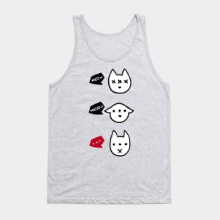 Three-eyed mystic cats Tank Top